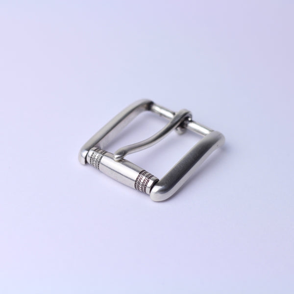 Zinc roller buckle 30mm special silver