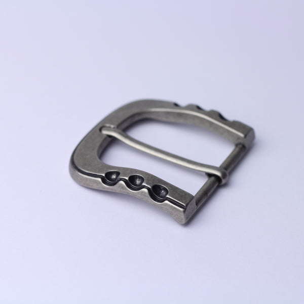 Zinc buckle 40mm special silver