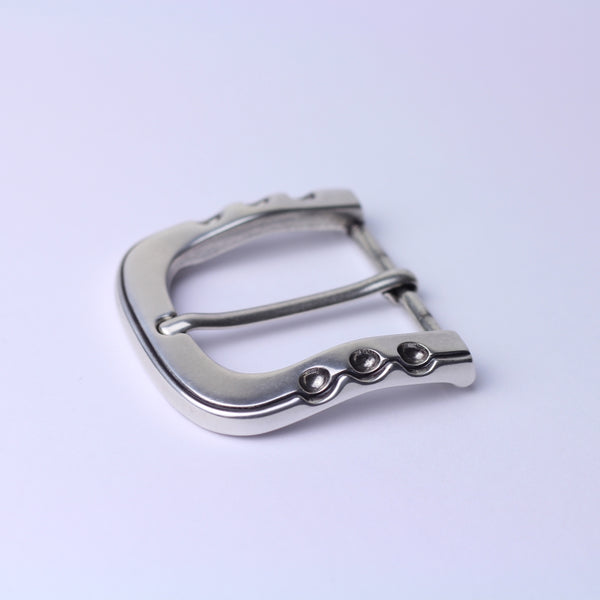 Zinc buckle 40mm special silver