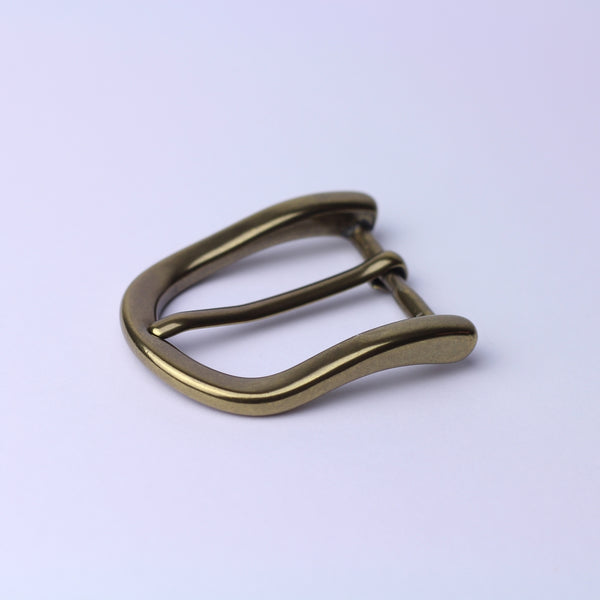 Brass buckle 35mm antic brass