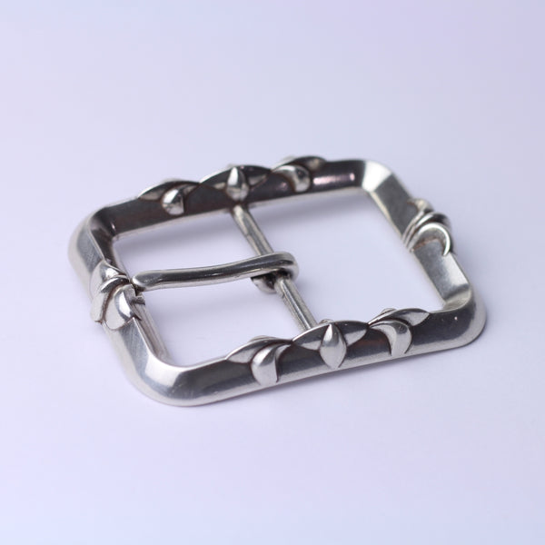 Zinc buckle 40mm special silver