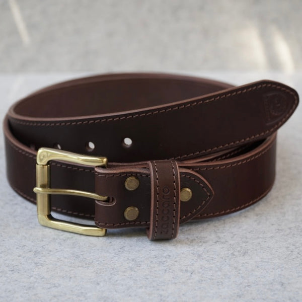 Leather belt 40mm